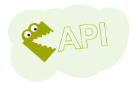Logo snapADDY avec l'inscription API