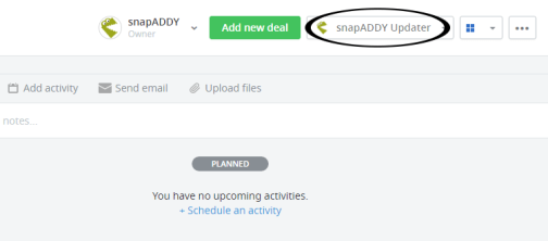 snapADDY CRM Updater: update contacts & organizations directly in your CRM system