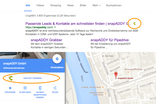 snapADDY Grabber: Informationen von Google Maps/Places extrahieren