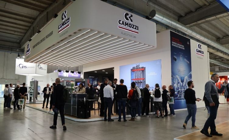 Stand Camozzi Automation alla fiera SPS Italia 2024