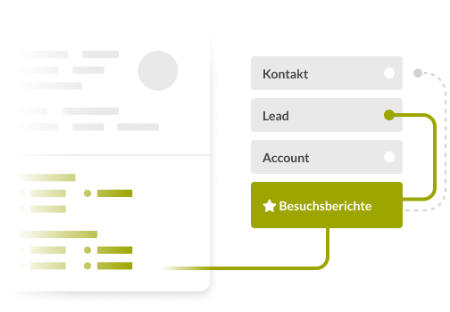 Individuelles CRM-Mapping mit dem snapADDY VisitReport