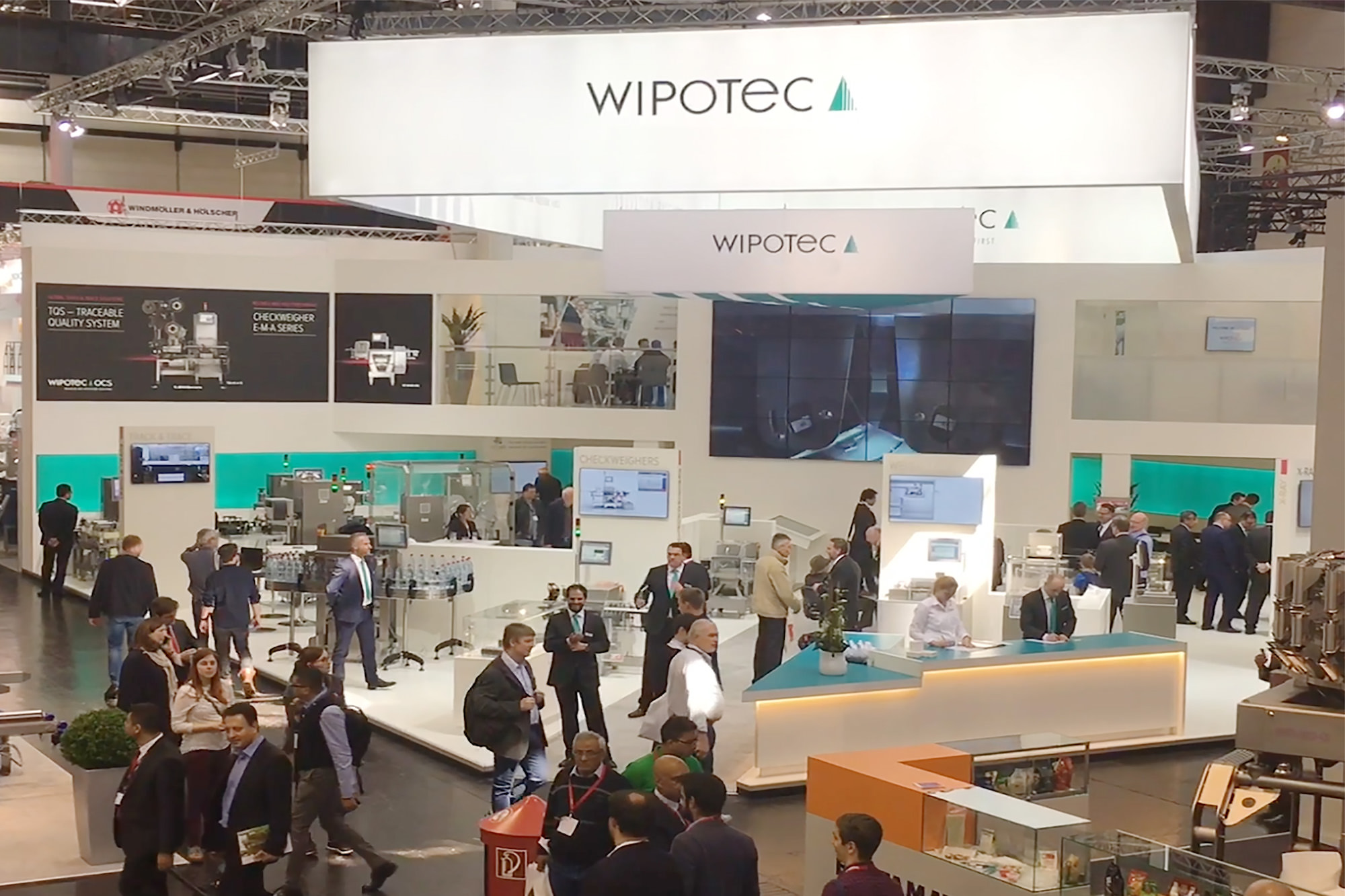 Trade show booth - Wipotec GmbH